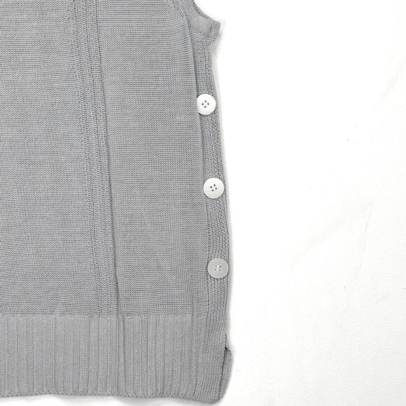 Movetes The Adelaide Golf Vest Lt Gray Sleeveless Womens Sz S Athleisure Top NEW - Picture 5 of 10